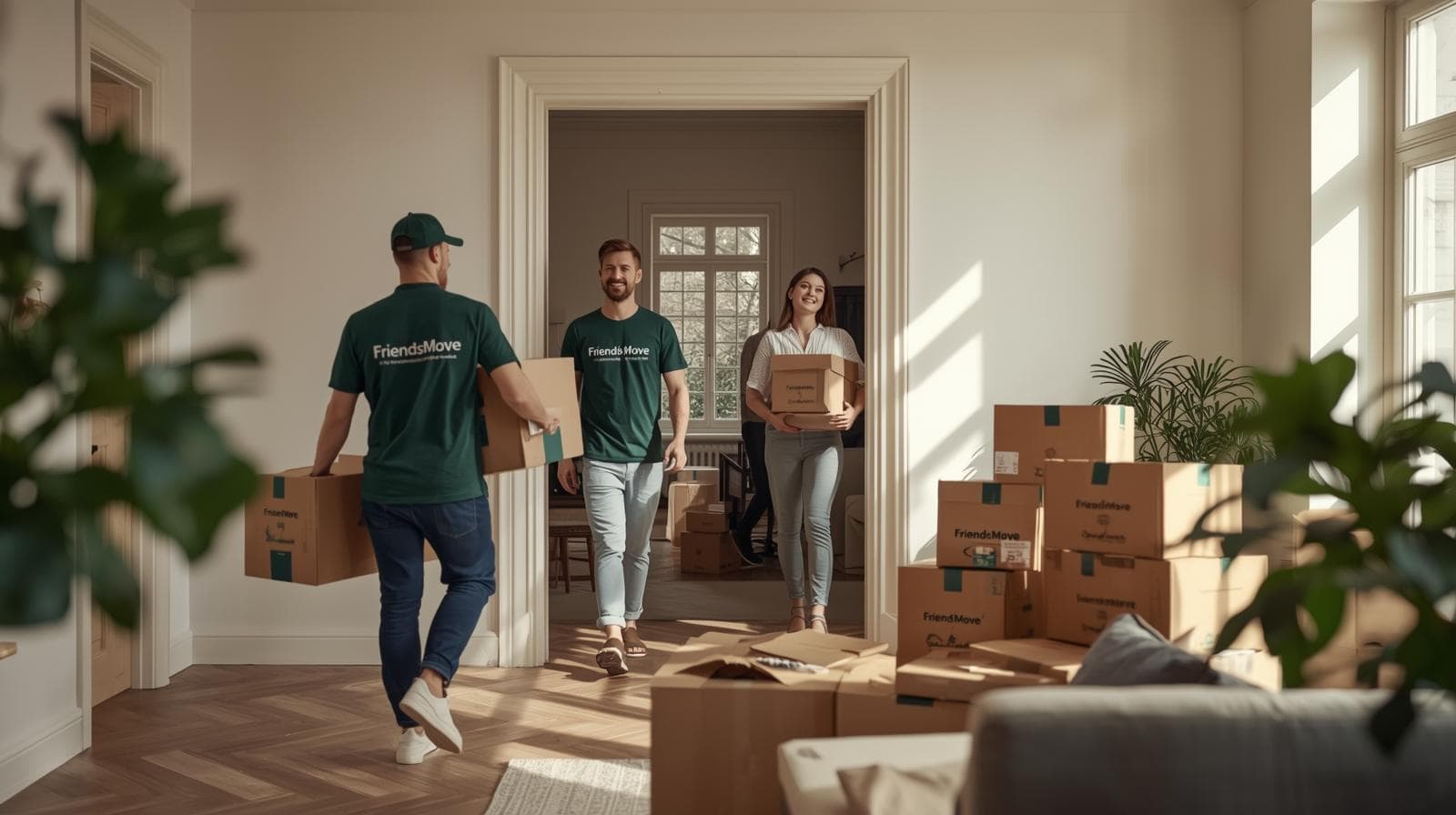 Professioneller Privatumzug mit Möbeltransport im Rhein-Neckar-Gebiet