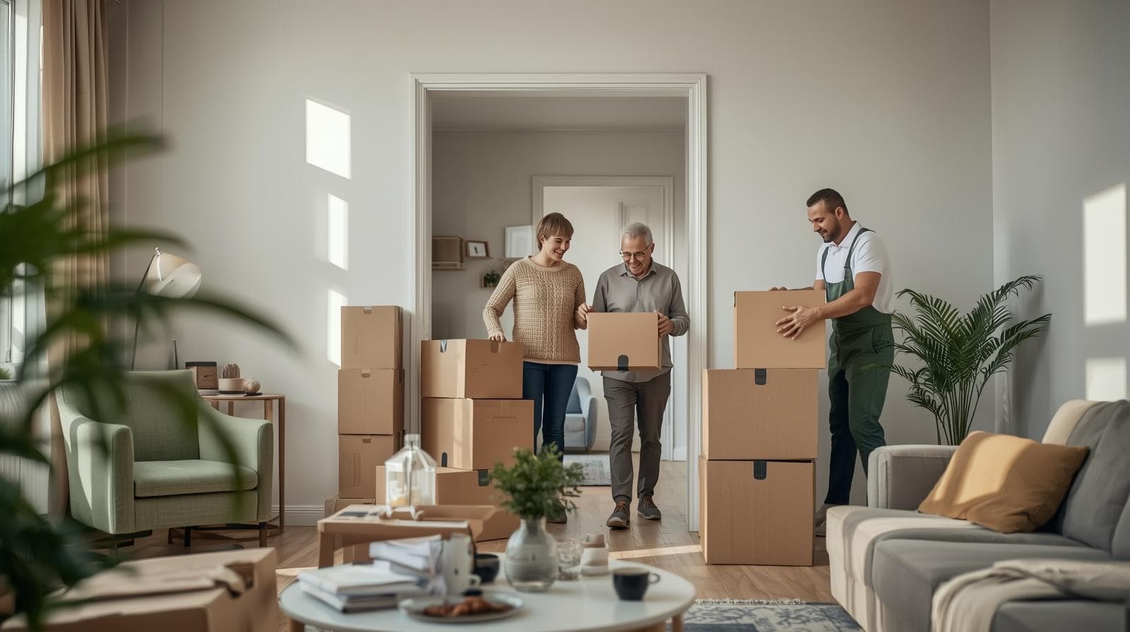 Seniorenumzug mit persönlicher Begleitung und sorgfältiger Organisation